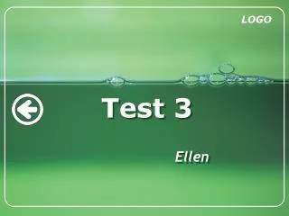 Test 3 Ellen