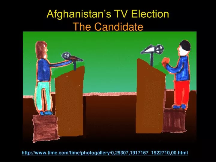 afghanistan s tv election the candidate