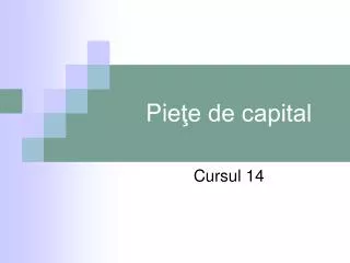 pi e e de capital