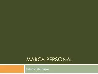 marca personal