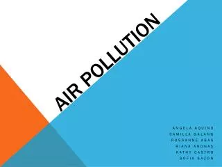 Air Pollution