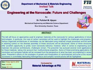 Co-hosted by: Material Advantage at FIU