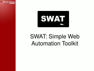 SWAT: Simple Web Automation Toolkit
