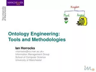Ontology Engineering: Tools and Methodologies