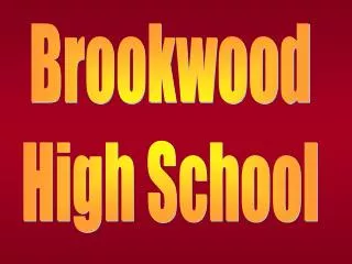 Brookwood High School