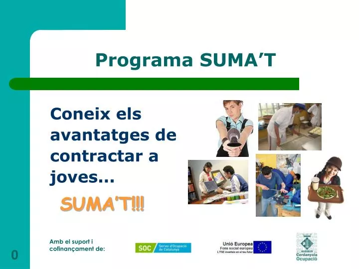 programa suma t