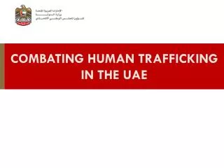 Combating Human Trafficking in the UAE