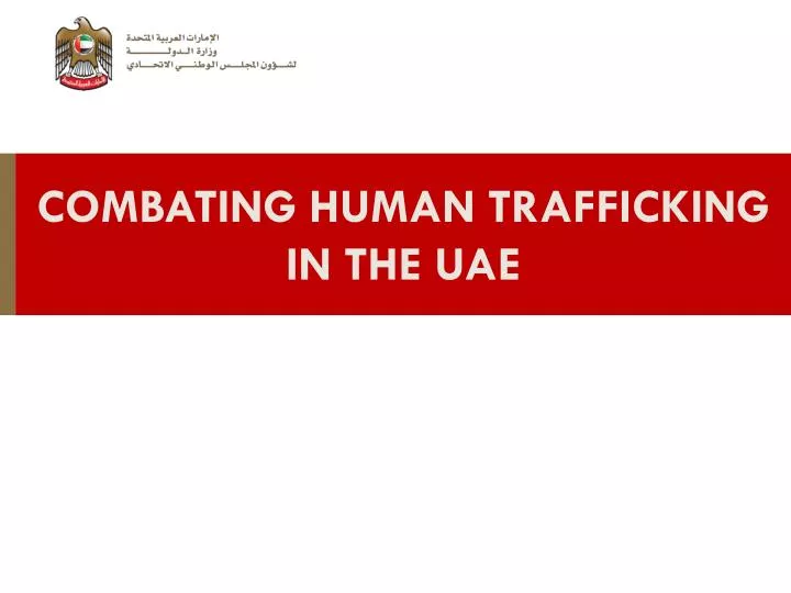 combating human trafficking in the uae