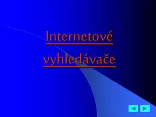 internetov vyhled va e