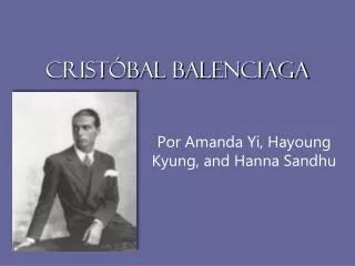 crist bal balenciaga