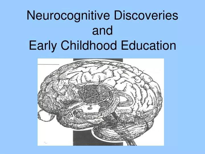 neurocognitive discoveries and early childhood education