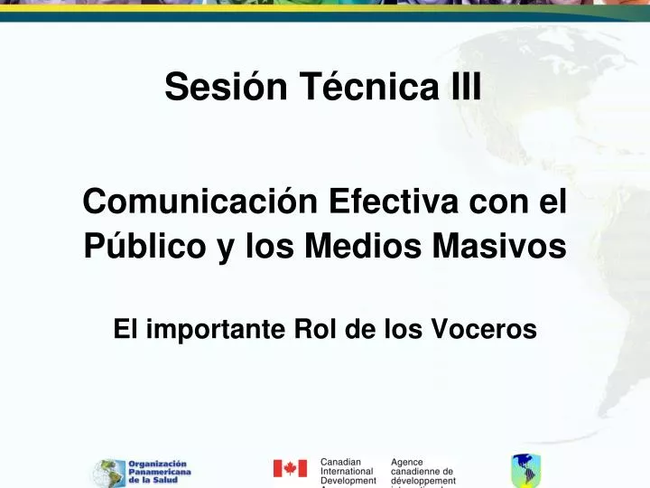 comunicaci n efectiva con el p blico y los medios masivos el importante rol de los voceros