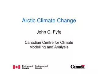 Arctic Climate Change