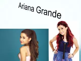 ariana grande