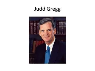 Judd Gregg
