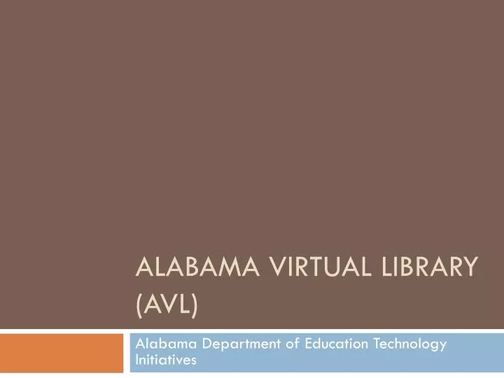 alabama virtual library avl
