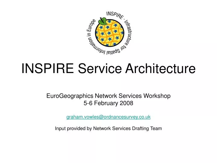 inspire service architecture