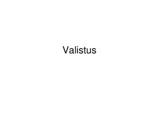 Valistus