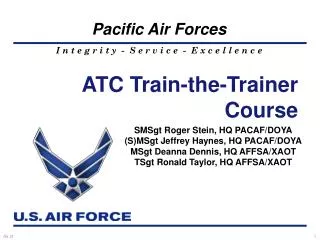 ATC Train-the-Trainer Course