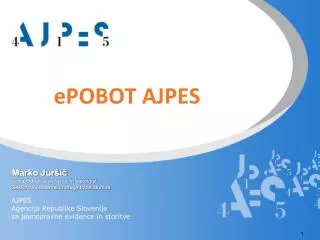 ePOBOT AJPES