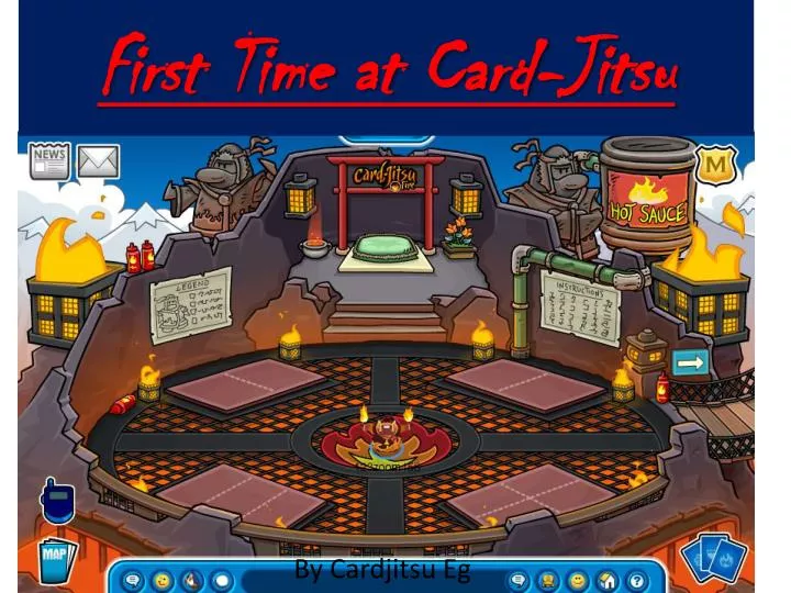 first time at card jitsu