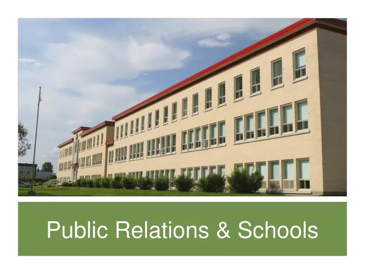 public relations schools