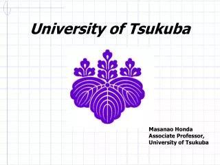 University of Tsukuba