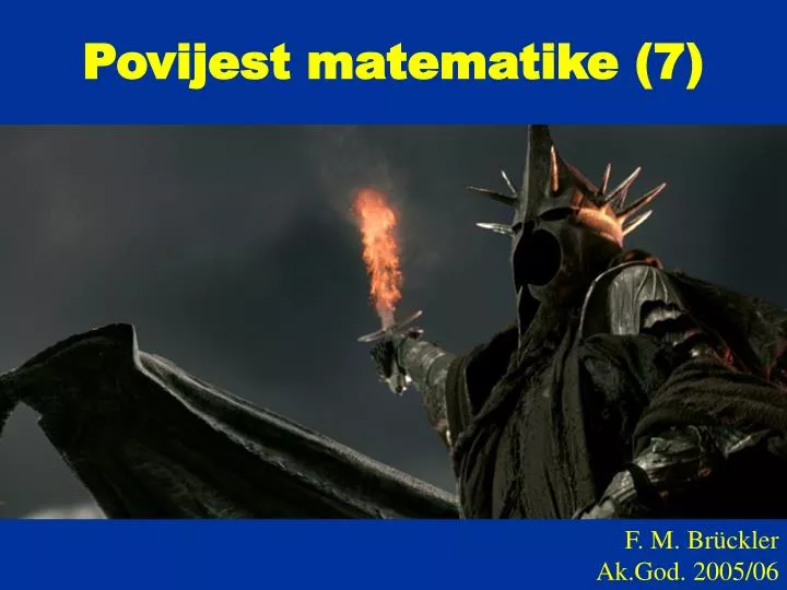 povijest matematike 7