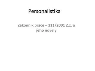 personalistika