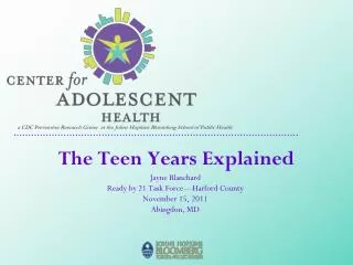 the teen years explained