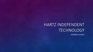 HartZ Independent Technology