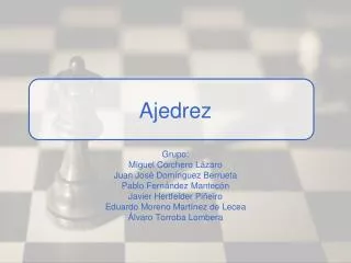 ajedrez