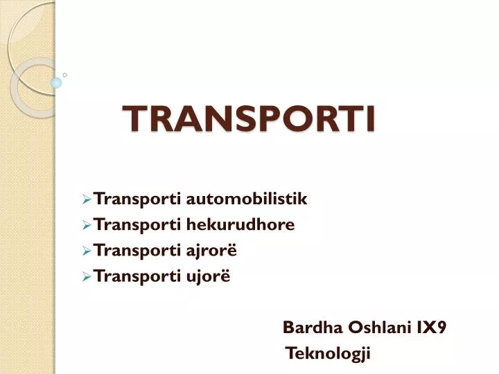 transporti