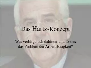 das hartz konzept