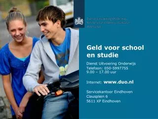 geld voor school en studie