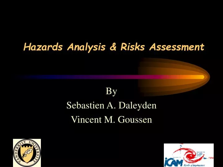 hazards analysis risks assessment