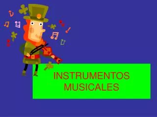 instrumentos musicales
