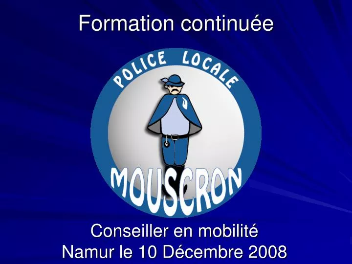 formation continu e