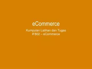ecommerce