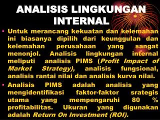 PPT - Analisis Lingkungan Eksternal PowerPoint Presentation, Free ...