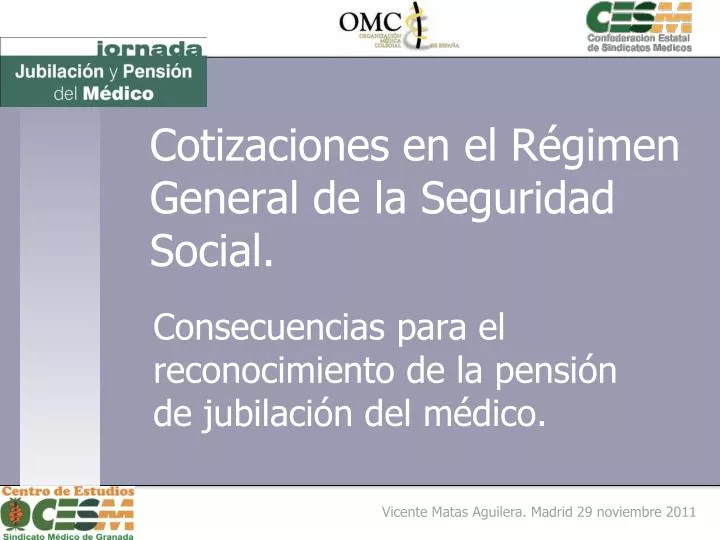 cotizaciones en el r gimen general de la seguridad social