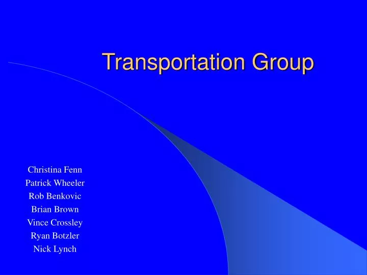 transportation group