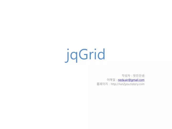 jqgrid