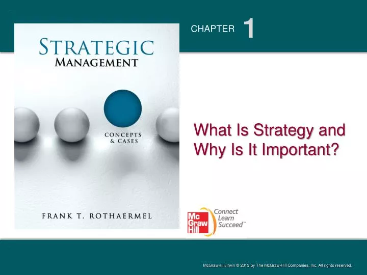 what is strategy and why is it important