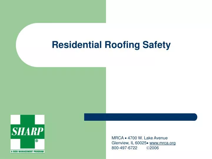 residential roofing safety