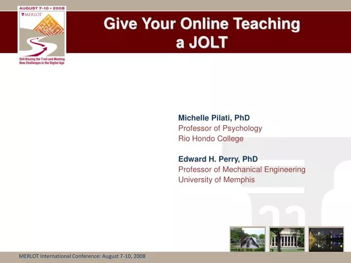 give your online teaching a jolt
