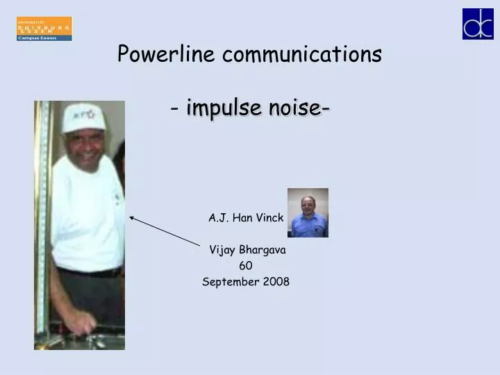 powerline communications impulse noise