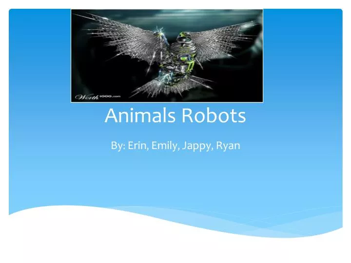 animals robots