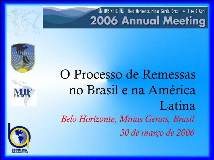 o processo de remessas no brasil e na am rica latina