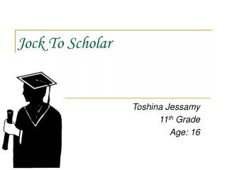Jock To Scholar